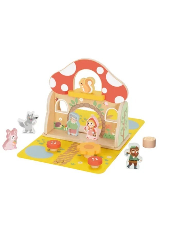 TOOKY TOY TookyToy Little Red Riding Hood Play Set - 11pcs - Image 1
